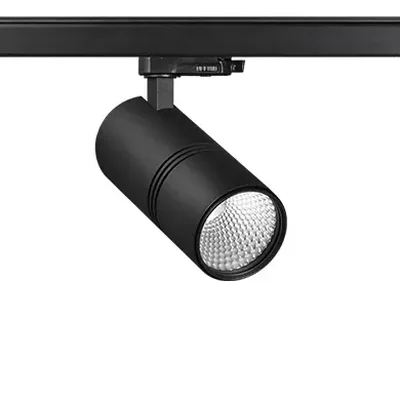 Трековый светодиодный светильник 220 Вольт, 13 Ватт, IP20, высота 240 мм, FLED-TL 065.2-13-5000К