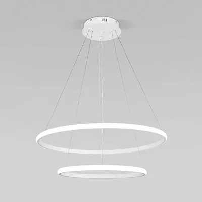 Подвесной светодиодный светильник Eurosvet Collars 90264/2 белый