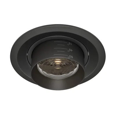 Встраиваемый светильник Elem 1x15Вт 3000K 15°-60°, DL052-L15B3K