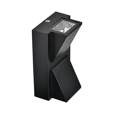 Светильник уличный светодиодный, 2*3W, 400Lm, 4000K, черный DH103