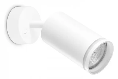 Накладной спот с выключателем TA120 WH белый GU10 max 12W D70*164*D55
