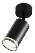 Накладной спот с выключателем TA121 BK черный GU10 max 12W D70*164*D55