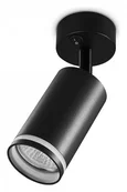 Накладной спот с выключателем TA121 BK черный GU10 max 12W D70*164*D55