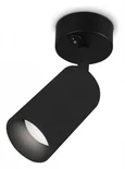 Накладной спот с выключателем TA127 BK черный GU10 max 12W D70*164*D55