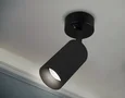 Накладной спот с выключателем TA127 BK черный GU10 max 12W D70*164*D55