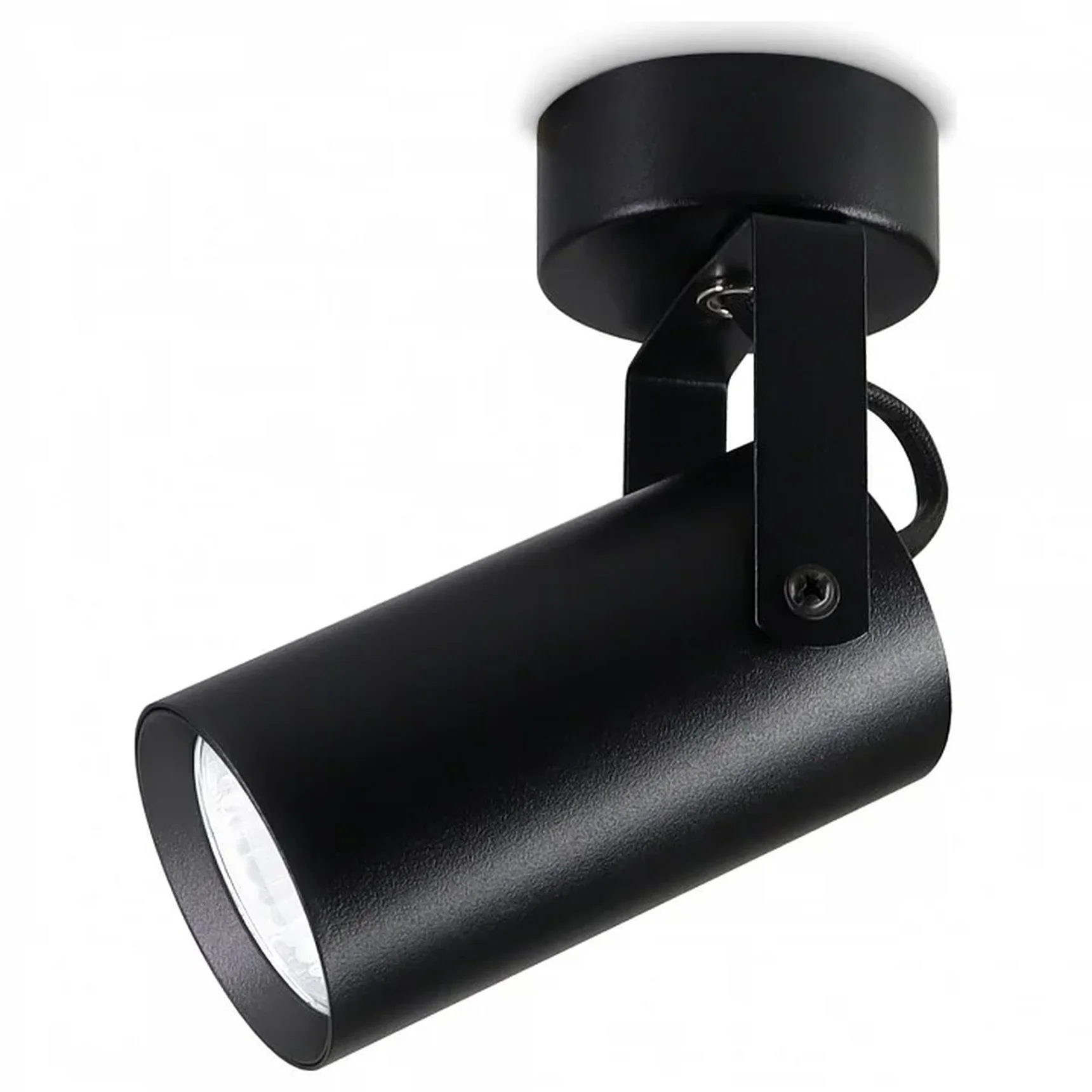Накладной поворотный спот TA1303 BK черный GU10 max 12W 100*55*165