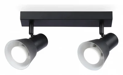 Светильник накладной TA13117/2 BK/WH черный/белый GU10/2 max 12W 350*85*150
