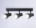 Светильник накладной TA13122/3 BK/WH черный/белый GU10/3 max 12W 470*85*150