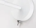 Светильник настенный с выключателем TA13128 WH белый GU10 max 12W D85*L150*H240