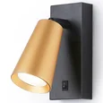 Светильник настенный TA13142 BK/GD черный/золото GU10 max 12W 140*60*90