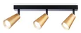 Светильник накладной TA13151/3 BK/GD черный/золото GU10/3 max 12W 445*60*130