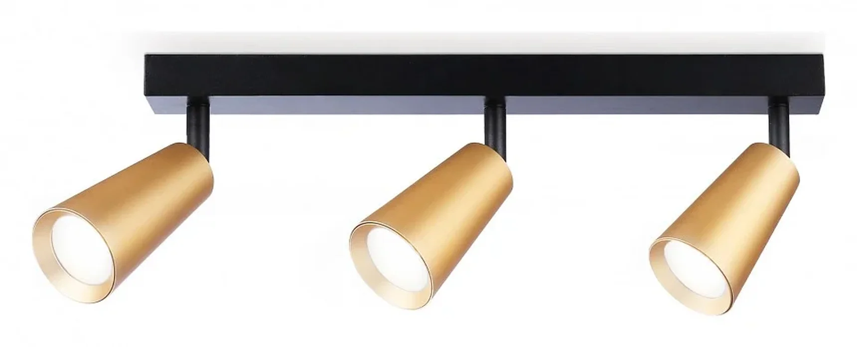 Светильник накладной TA13151/3 BK/GD черный/золото GU10/3 max 12W 445*60*130