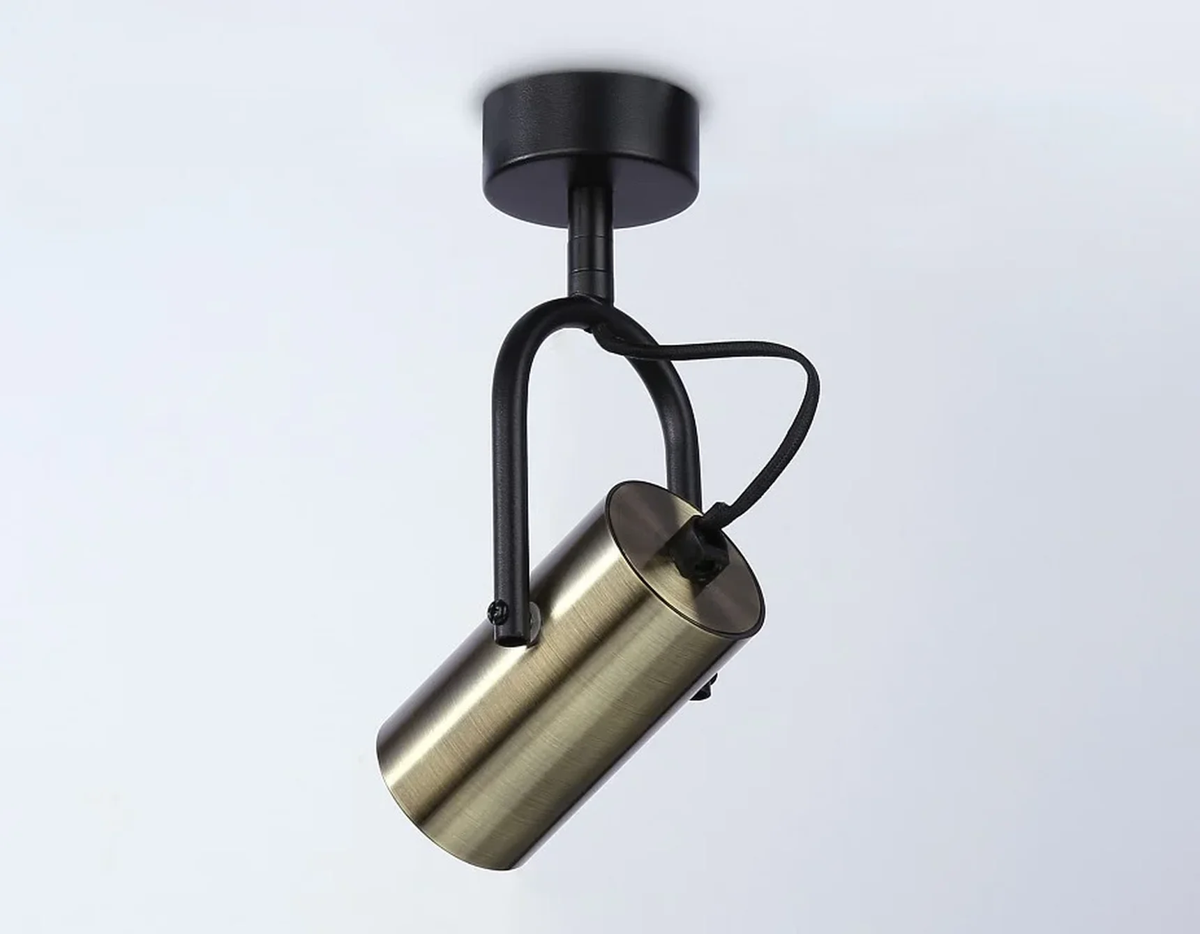 Светильник накладной TA13192 BK/SB черный/бронза GU10 max 12W D55*L100*H200