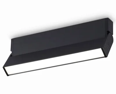 Светильник светодиодный накладной TA1821 BK черный LED 12W 4200K 230*22*87