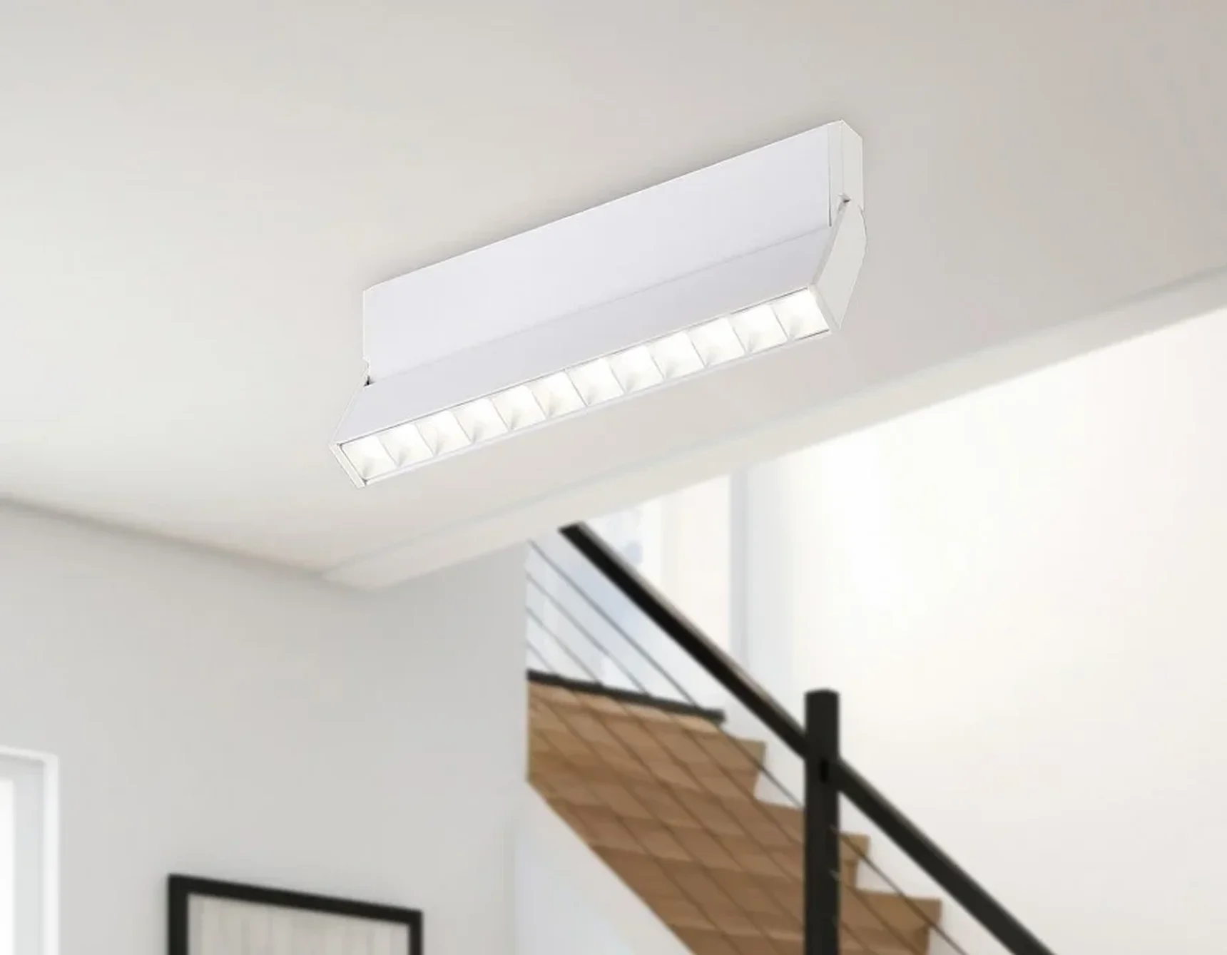 Светильник светодиодный накладной TA1825 WH белый LED 12W 4200K 230*22*87