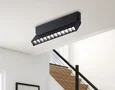 Светильник светодиодный накладной TA1829 BK черный LED 12W 4200K 230*22*87