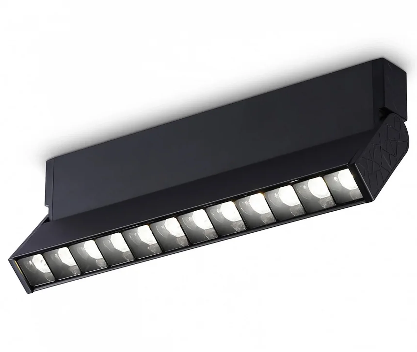 Светильник светодиодный накладной TA1829 BK черный LED 12W 4200K 230*22*87