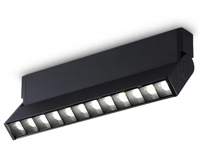 Светильник светодиодный накладной TA1829 BK черный LED 12W 4200K 230*22*87