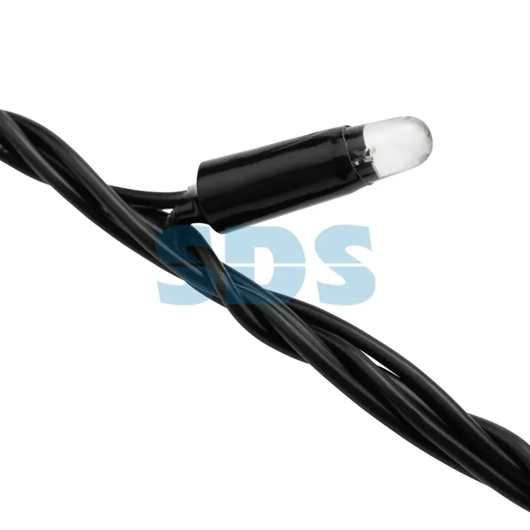 Гирлянда Светодиодный Дождь 2х6м, эффект водопада, черный провод, 230 В, диоды СИНИЕ, 1520 LED