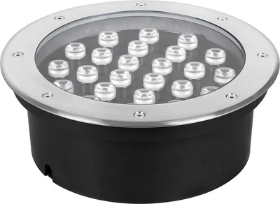 Светильник тротуарный, 18LED, 6400К, 18W, 200*H90mm, IP67, SP2707