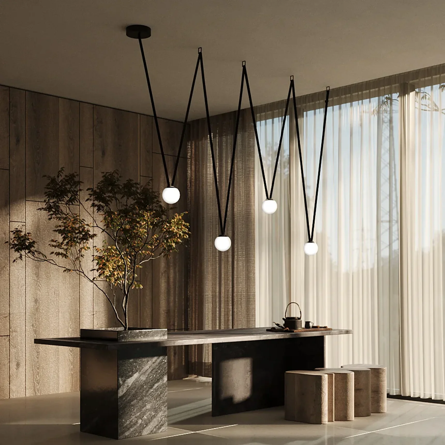 Комплект текстильной подвесной системы Parity TFC-Par-H02-R