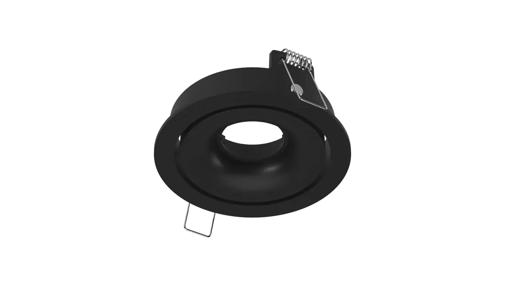 Корпус светильника потолочный встраиваемый наклонный, COMBO10-BL, Черный, IP20, COMBO10-BL