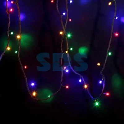 Гирлянда модульная Дюраплей LED 12м 120 LED черный каучук Мульти