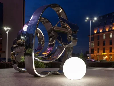 Светильник ландшафтный ШАР SPHERE _G Stone (E27) 65 IP66 4000K