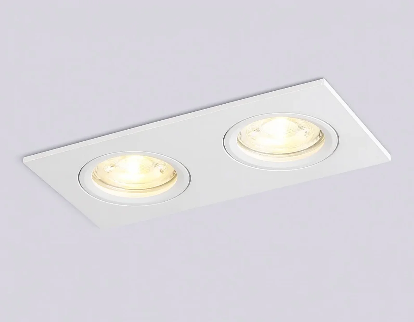 Светильник встраиваемый TN102460/2 WH белый GU5.3 160*81*28