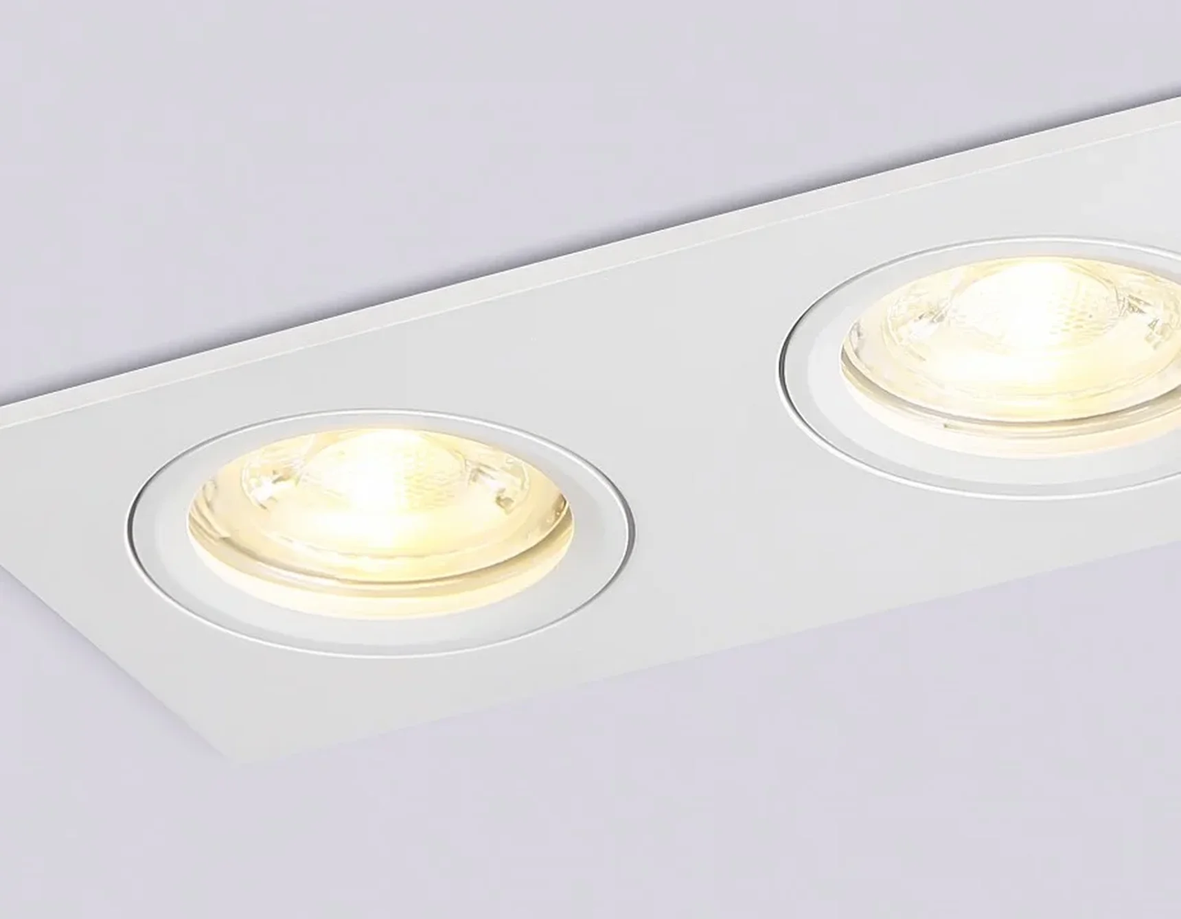 Светильник встраиваемый TN102460/2 WH белый GU5.3 160*81*28