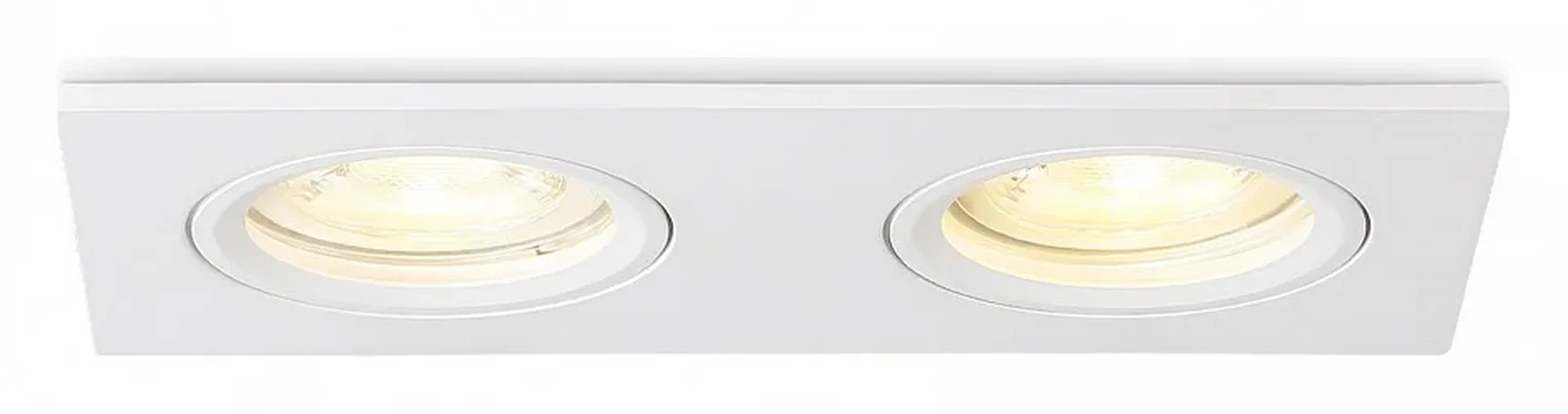 Светильник встраиваемый TN102460/2 WH белый GU5.3 160*81*28