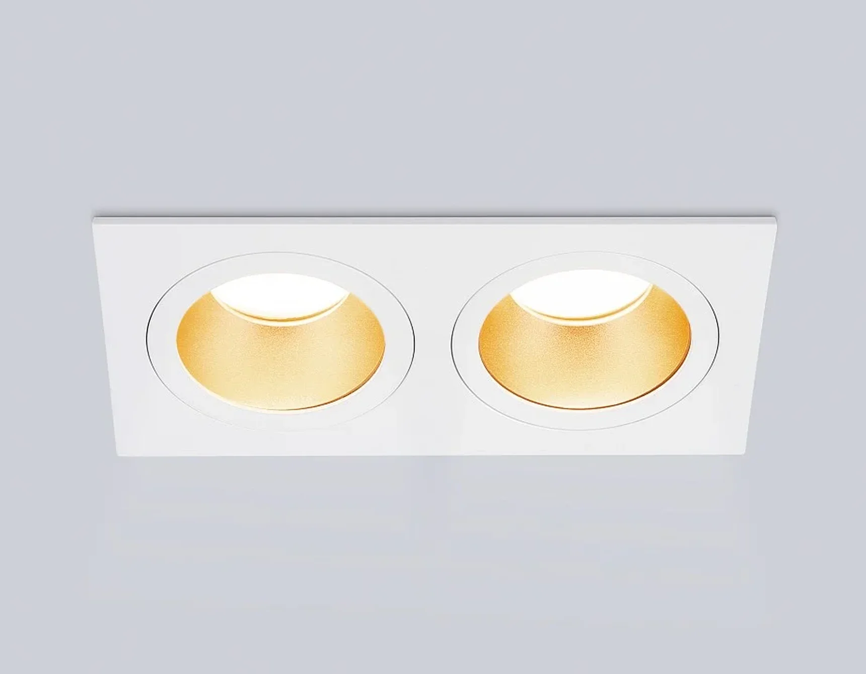Светильник встраиваемый TN102831/2 WH/GD белый/золото GU5.3/2 178*93*50