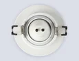 Встраиваемый поворотный точечный светильник GU5.3 TN1141 WH белый IP44 GU5.3 D95*38