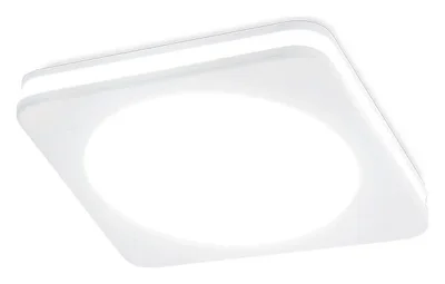 Светодиодный встраиваемый светильник TN141 WH белый LED 4200K 7W 85*85*30