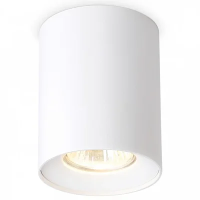 Светильник накладной TN213136 WH белый GU10 max 12W D80*100