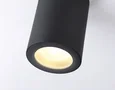 Светильник накладной TN22799 BK черный IP44 GU10 max 12W D65*90