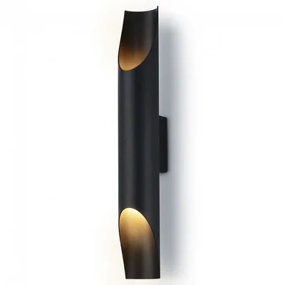 Светильник настенный TN5152/2 BK черный E27/2 max 40W 400*60*85