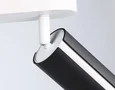 Настенно-потолочный поворотный спот со сменной лампой TN51605/3 BK/WH черный/белый GU10/3 380*60*195