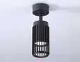Накладной поворотный спот со сменной лампой TN51679 BK черный GU10 D60*120