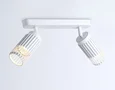 Настенно-потолочный поворотный спот со сменной лампой TN51682/2 WH белый GU10/2 260*60*180