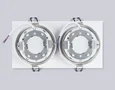 Светильник встраиваемый TN51826/2 WH белый GX53/2 max 15W 215*110*39