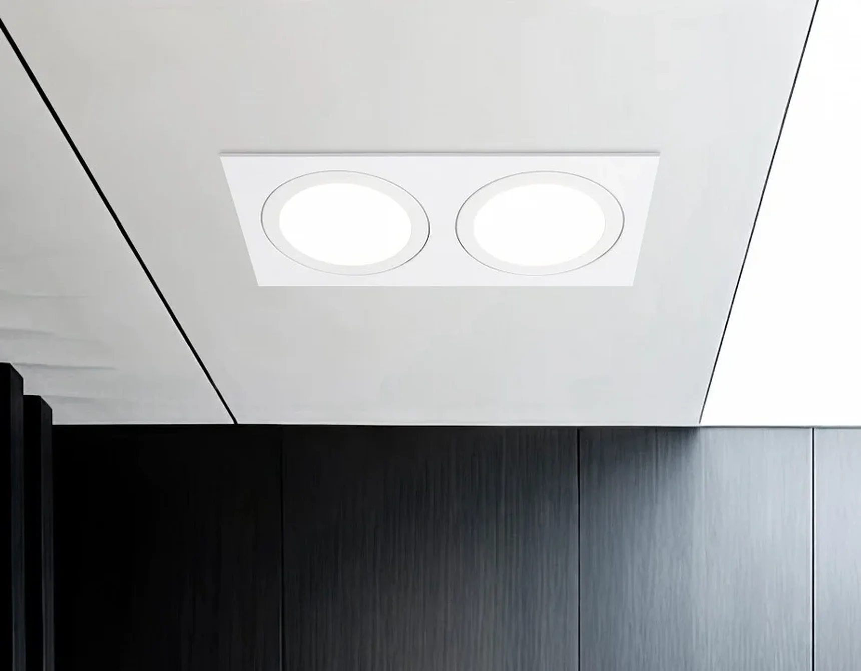 Светильник встраиваемый TN51826/2 WH белый GX53/2 max 15W 215*110*39