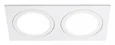 Светильник встраиваемый TN51826/2 WH белый GX53/2 max 15W 215*110*39