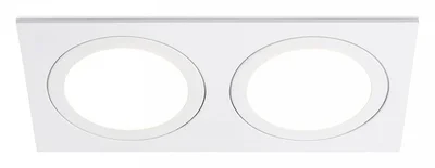 Светильник встраиваемый TN51826/2 WH белый GX53/2 max 15W 215*110*39