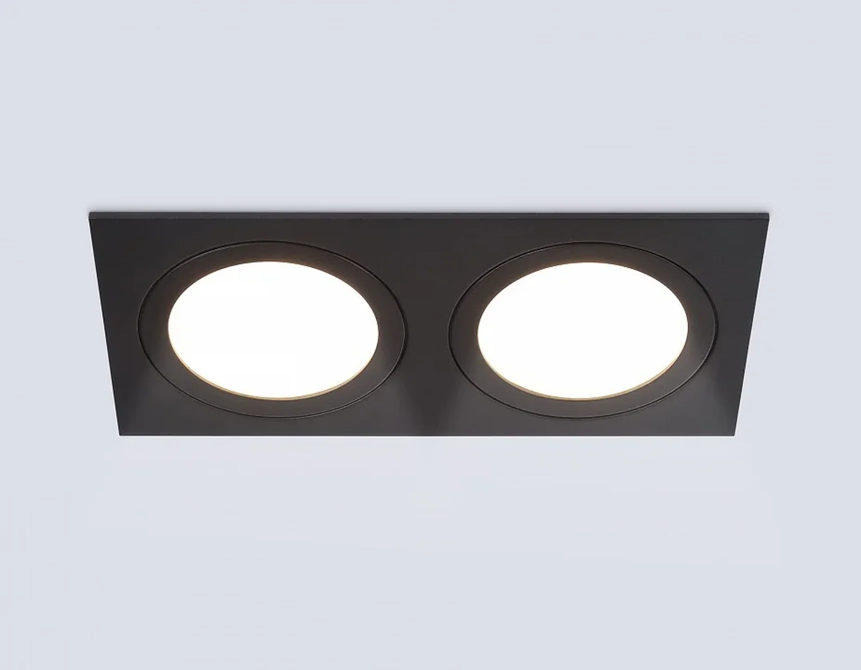 Светильник встраиваемый TN51827/2 BK черный GX53/2 max 15W 215*110*39