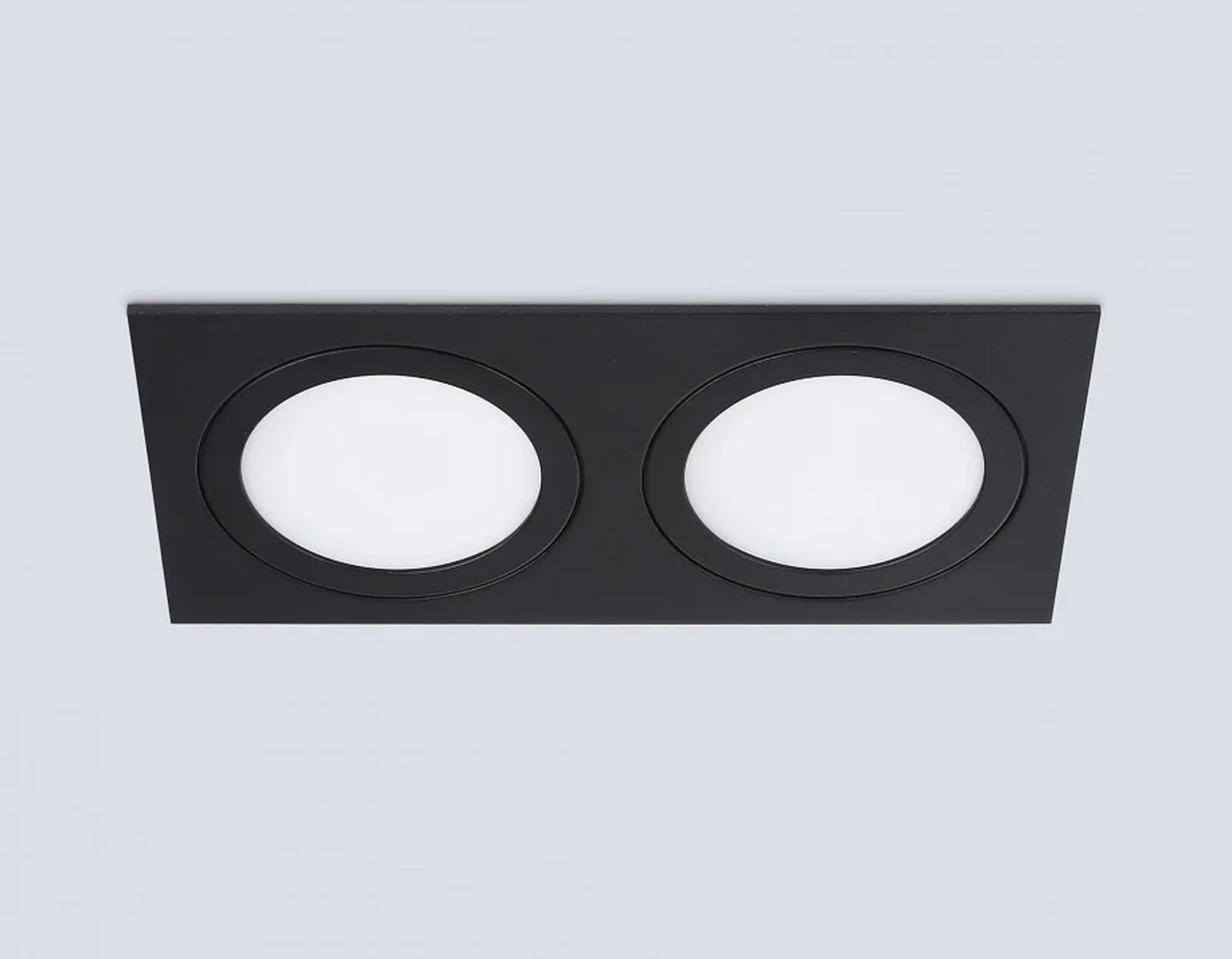 Светильник встраиваемый TN51827/2 BK черный GX53/2 max 15W 215*110*39