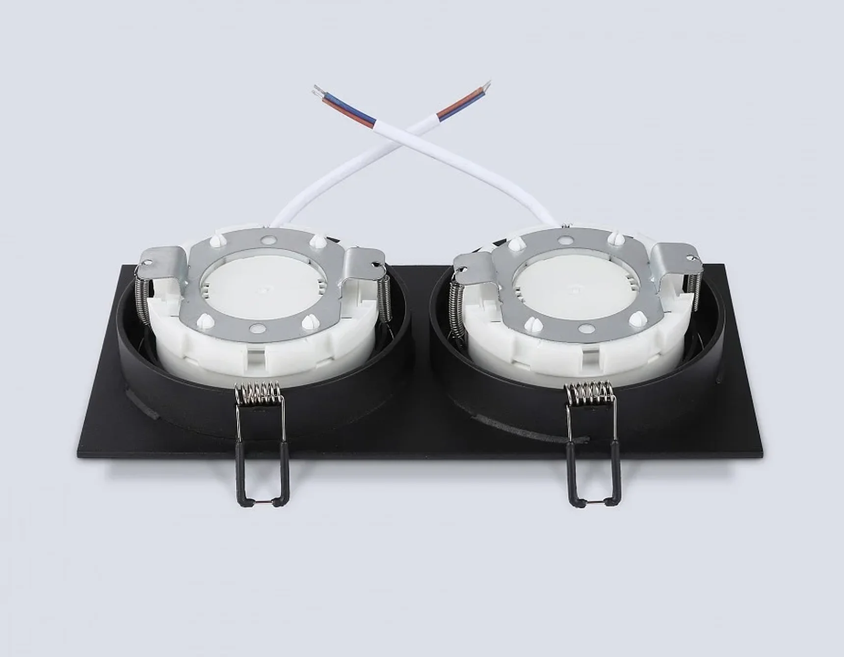 Светильник встраиваемый TN51827/2 BK черный GX53/2 max 15W 215*110*39