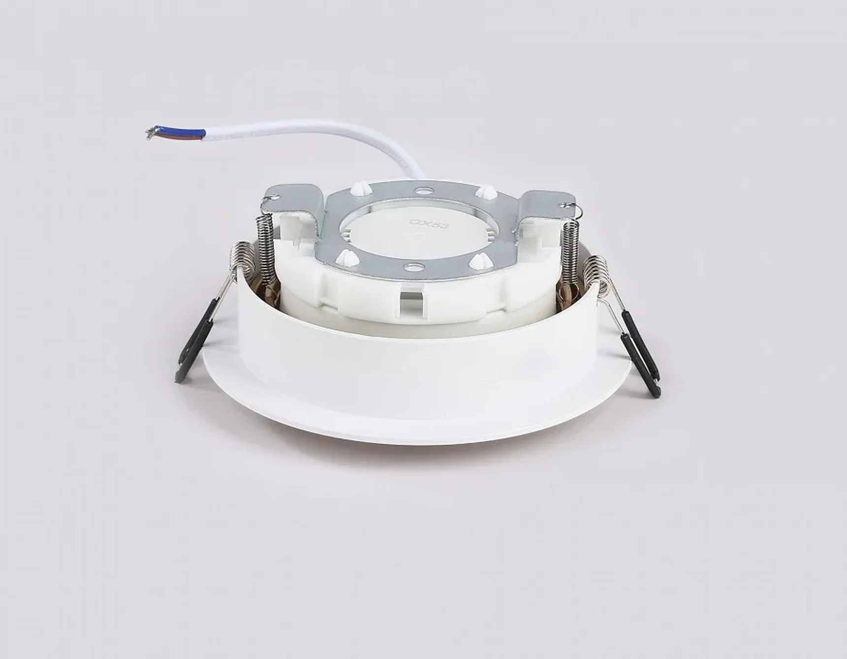 Светильник встраиваемый поворотный точечный TN51912 WH/GD белый/золото GX53 max 12W D115*23