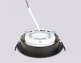 Светильник встраиваемый поворотный точечный TN51914 BK/GD черный/золото GX53 max 12W D115*23
