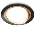 Светильник встраиваемый поворотный точечный TN51914 BK/GD черный/золото GX53 max 12W D115*23